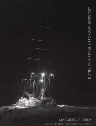 Duties of an English Foreign Secretary by Macgregor Card