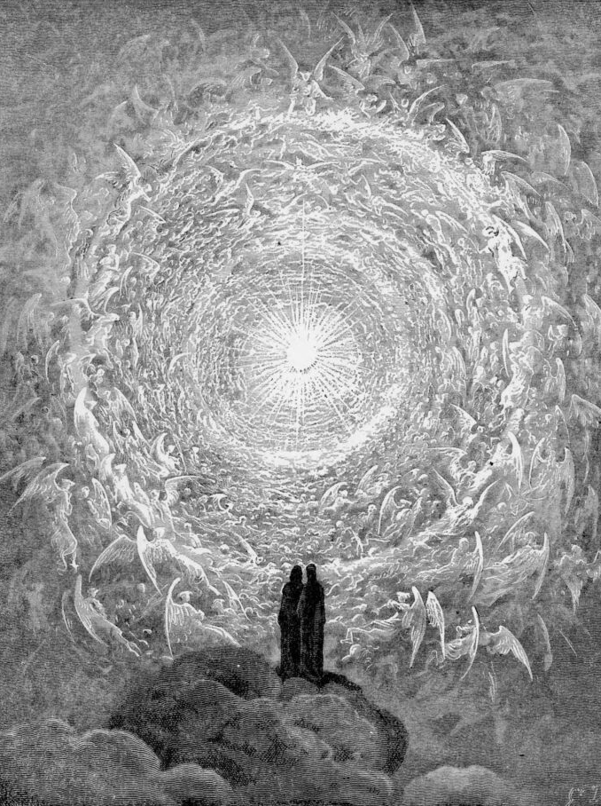 Engraving of "Canto XXXIV" Doré